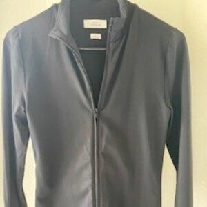 Women’s Babaton Contour Riser Zip Up Jacket in‎ Black Size Medium